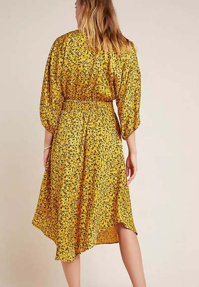 NEW- Anthropologie Marigold Midi Dress - Picture 2 of 9